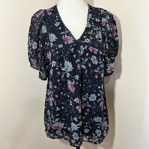 DR2 flower blouse Size S